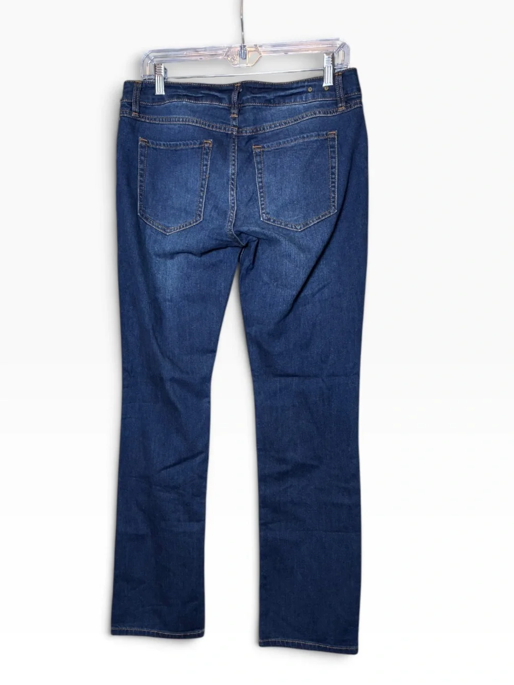 Cabi Slim Boyfriend Blue Denim Stretch Jeans in Laguna Blue Style 222